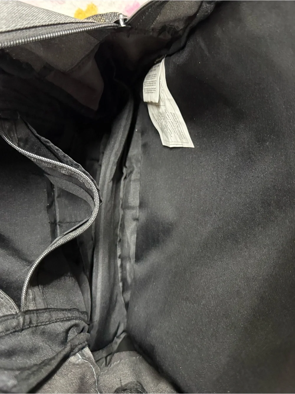 Champion Gray and Black Vertical Logo Backpack